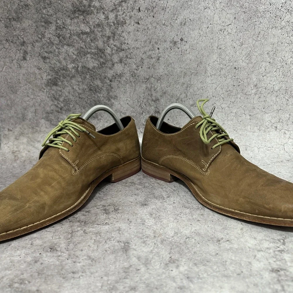Cole Haan Air Colton Oxford Mens 8 Tan Suede C08042 Nike Air Cushion Plain Toe